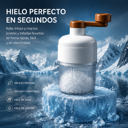 Máquina manual de granizados