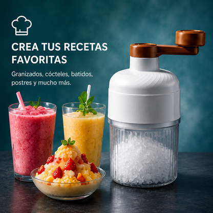 Máquina manual de granizados
